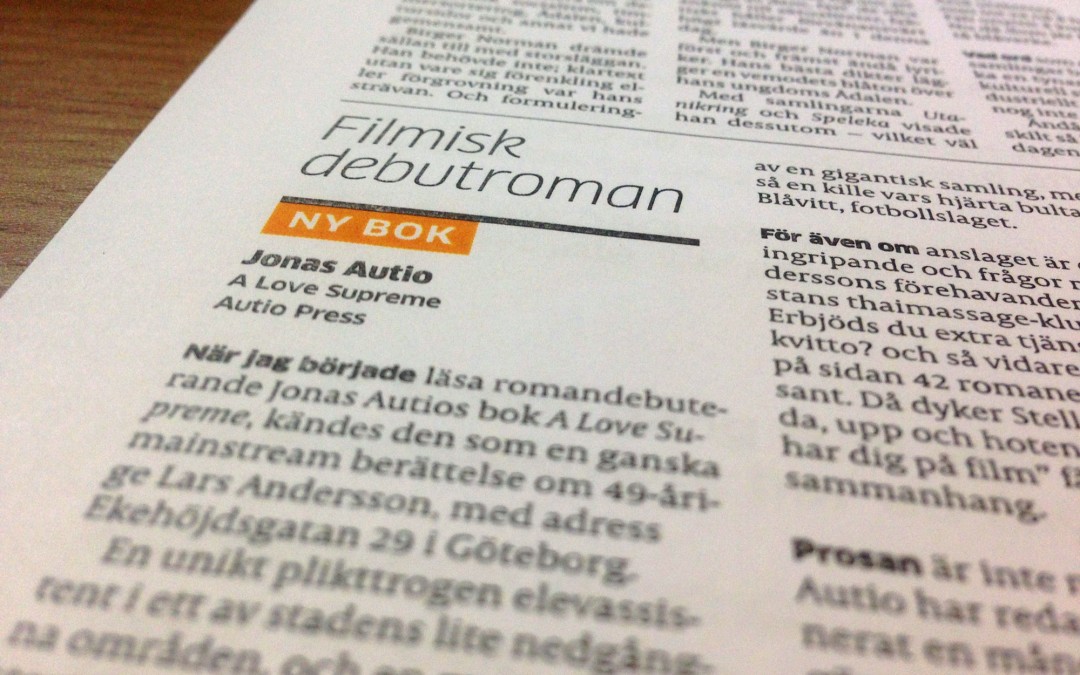 Recension: “Bra jobbat, Jonas Autio!”